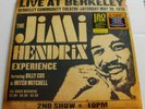 JIMI HENDRIX - Live At Berkeley - New, Sealed 180g Vinyl 2 LP Record Album