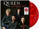 QUEEN GREATEST HITS VINYL RECORD ALBUM - TARGET EXCLUSIVE RUBY (FREDDIE MERCURY)