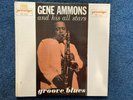GENE AMMONS Groove Blues (1961) Prestige 7201 RVG Yellow & Black   VG to VG+/VG+
