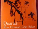 Rare Russ Freeman & Chet Baker Original Mono Lp - Quartet - Pacific Jazz 1957