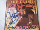 The Clash/ Joe Strummer autographed Rock The Casbah pic sleeve single RARE