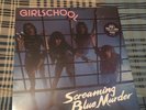 Girlschool- Screaming Blue Murder Original US 1982 Sealed LP W/ Hype Sticker