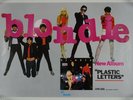 BLONDIE 1978 Plastic Letters promo poster 30