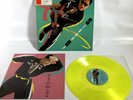 Leslie Cheung Stand Up 1980s Chinese Pop Yellow Record Vinyl LP w/ Poster RARE