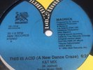 Maurice This Is Acid Vinyl Record Original Pressing 80's House Music 12