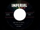 ROCKABILLY-JAY BLUE-GET OFF MY BACK/THE COOLEST-IMPERIAL 5587