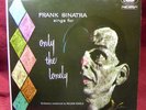 Frank Sinatra Sings For Only The Lonely Nelson Riddle LP Capitol1958 W1053 Mono