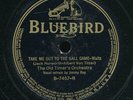 78tk-dance-baseball-BLUEBIRD 7457-Old Timers Orch.-Take me out to the Ball Game