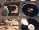 Rainbow Vinyl Bundle, Down To Earth, Straight Between The Eyes, Dificult To Cure