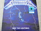 Metallica Ride The Lightning Electric Blue LP Vinyl Record SEALED
