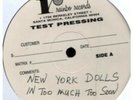 New York Dolls In Too Much Too Soon TEST PRESSING Mercury Vinyl LP