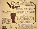 KAY THOMPSON  RARE Vintage Vinyl SIGNED  Bing Crosby Peter Lorre Jack Buchanan