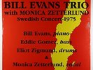 Bill Evans Trio & Monica Zetterlund - Swedish Concert-1975 LP - Novadisc SEALED