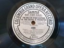 Rare 78 rpm  Aida, Celestina Boninsegna, Columbia Grand Opera Record ,Sample NFS