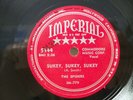 THE SPIDERS - R&B 78rpm IMPERIAL #5344 - SUKEY SUKEY SUKEY / AM I THE ONE - E/E