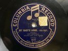 ORIGINAL DIXIELAND JAZZ BAND ‘MY BABY’S ARMS’ LONDON 1920 12” COLUMBIA 78, RARE