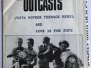 The Outcasts Just Another Teenage Rebel 7 Inch Vinyl 45 First Pressing Exc