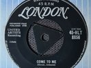 MARV JOHNSON  COME TO ME / WHISPER LONDON HLT 8856