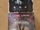 KISS VINYL BUNDLE X2, ACE FREHLEY TROUBLE WALKIN AND VINNIE VINCENT INVASION