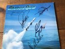 SIGNED STATUS QUO - JUST SUPPOSIN - VINYL RECORD - 1980