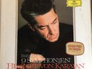 vinyl BEETHOVEN - 9 Symphonien - Herbert Von Karajan - 8 LP Box - EX
