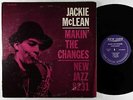 Jackie McLean - Makin' The Changes LP - New Jazz - NJLP 8231 Mono RVG