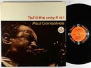Paul Gonsalves - Tell It The Way It Is LP - Impulse - AS-55 RVG