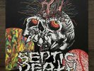 Septic Death - Gore Story. LP, Yellow Vinyl, Rar