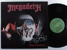 MEGADETH Killing Is My Business... COMBAT LP VG+ *