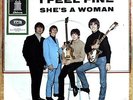The Beatles - I Feel Fine / She's A Woman GER 7in 1965 (VG+/VG) .