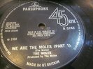THE MOLES - We Are The Moles RARE 1968 UK PYSCH ROCK PARLOPHONE R 5743 EX- wax