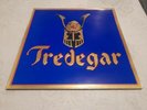 Tredegar Self title  Ex Budgie /  LP Album with hand made promo Badge