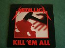 Metallica-Kill 'em All 1983 Silver Megaforce MRI 069