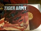 TIGER ARMY Music From Regions Beyond LP Burgundy Vinyl SUPER RARE LIMITED VG