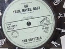 The Crystals - Oh, Yeah, Maybe, Baby (HMV EA-4453) soul AUSSIE 45