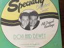 SPECIALTY COLLECTORS DON AND DEWEY LIMITED EDITION MUSIC, 6 VINYL RECORDS. RARE