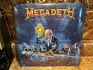 Megadeth Rust In Peace  LP Record SEALED Limited Edition Blue Vinyl