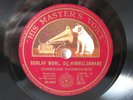 78rpm COMEDIAN HARMONISTS - STILLE NACHT HEILIGE NACHT   Schellackplatte