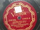 Les Preludes part 1 & 2 San Francisco Symphony 78 RPM Shellac 12
