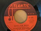 Northern Soul record - Pointer Sisters send him back Atlantic 70's press vg+