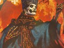 Ghost Hunter’s Moon Limited Amoeba Red 7” Vinyl SIGNED by Papa Emeritus IV