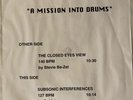 A Mission Into Drums Eye Q Records – EYE Q BEAT 001 Promo