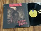 THE RAMONES   BRAIN DRAIN LP   SIRE W1-25905   1989   Columbia House