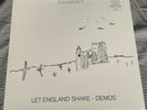 PJ HARVEY LET ENGLAND SHAKE - DEMOS LP Signed Lyric Print New Sealed Free UK P&P