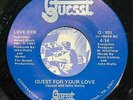 funk boogie modern soul 7” QUESST Quest For Love Party House  Mp3 Q-102 1987