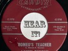 Killer 50s Rockabilly Stroller /Teen 45 LANNY DUNCAN Romeo's Teacher CANDIX hear