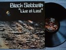 Black Sabbath Live At Last UK First Press NEMS BS-6009 ozzy Vinyl LP 1980 EX+