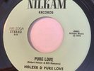 FUNK PSYCH Holzer & Pure Love PURE LOVE Nilkam 45 very rare modern soul EX