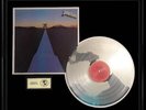 JUDAS PRIEST POINT OF ENTRY WHITE GOLD PLATINUM TONED RECORD NON RIAA AWARD