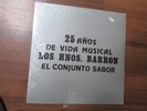 Los Hermanos Barron & Conjunto Sabor, 25 Años de Vida Musical 1983 Mexican Lp